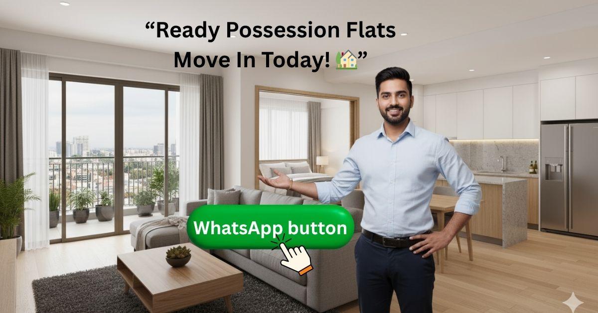 Ready possession 2 bhk flat in Moshi Pune with modern design